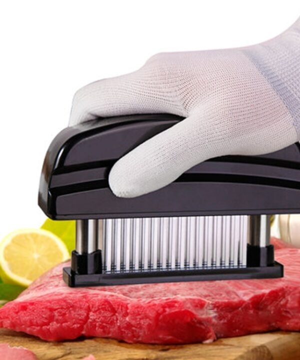 48-Pin Ultra Shrill Needle Stainless Steel Blades Meat Tenderizer for Chicken, Steak, Beef, Pork, Fish