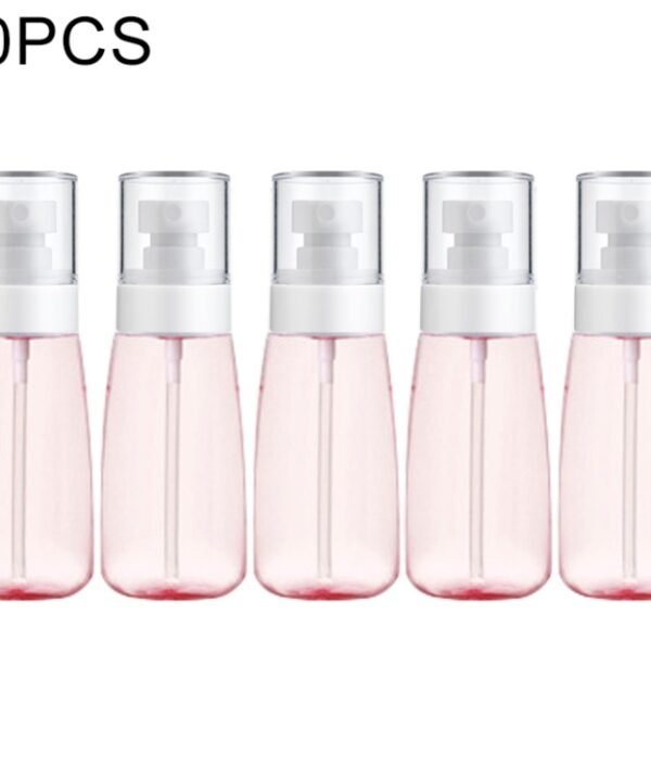 10 PCS Portable Refillable Plastic Fine Mist Perfume Spray Bottle Transparent Empty Spray Sprayer Bottle, 60ml, 60ml
