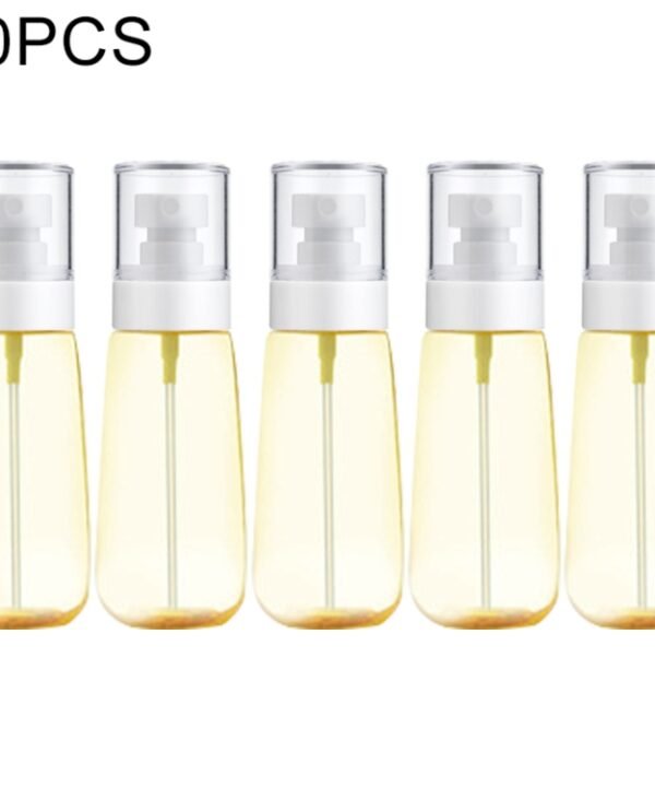 10 PCS Portable Refillable Plastic Fine Mist Perfume Spray Bottle Transparent Empty Spray Sprayer Bottle, 100ml, 100ml