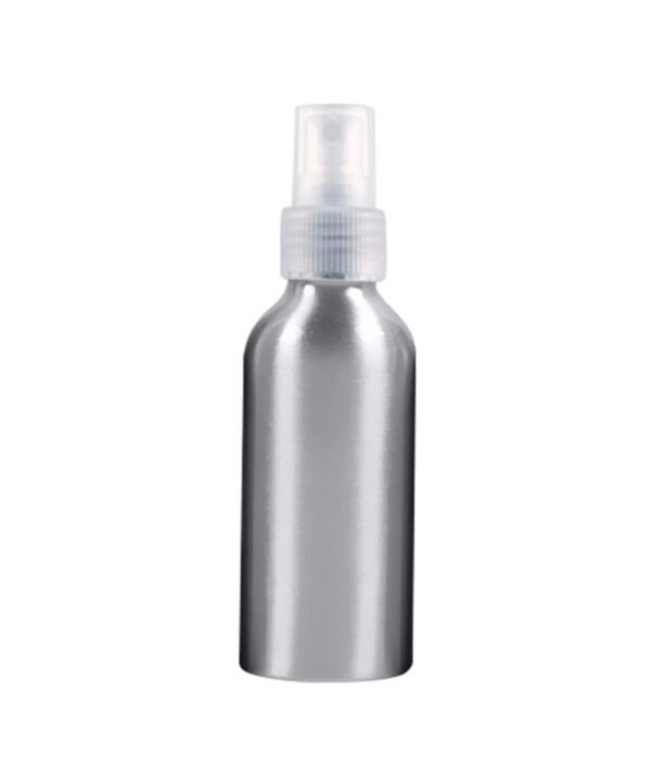 Refillable Glass Fine Mist Atomizers Aluminum Bottle, 100ml, 100ml