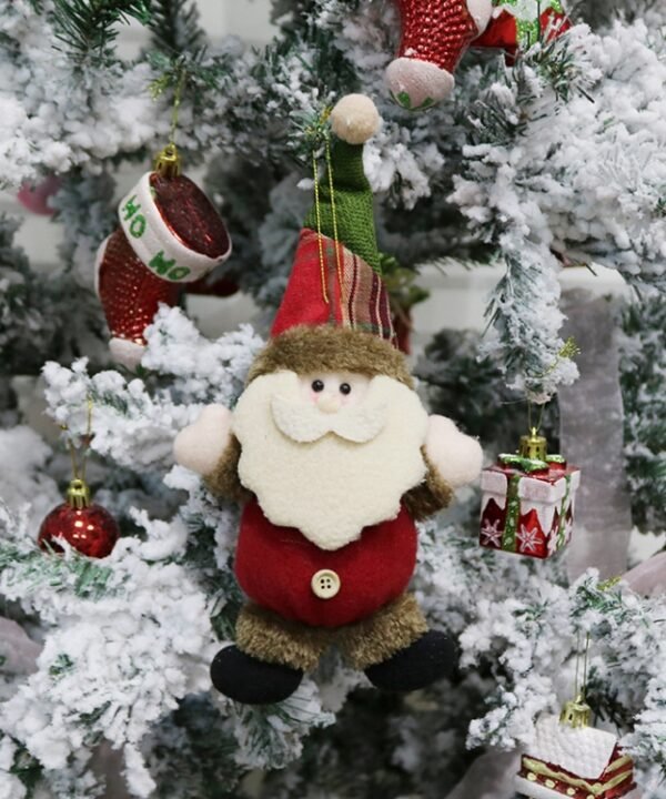 Christmas Decoration Gift Plush Doll Pendant, Random Style Delivery