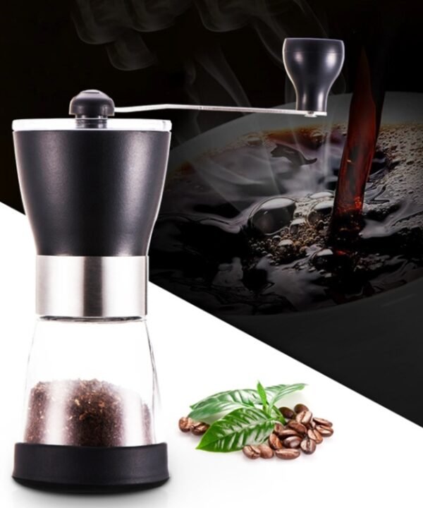 Portable Conical Burr Mill Manual Spice Herbs Hand Grinding Machine Coffee Grinder, Capacity: 20g