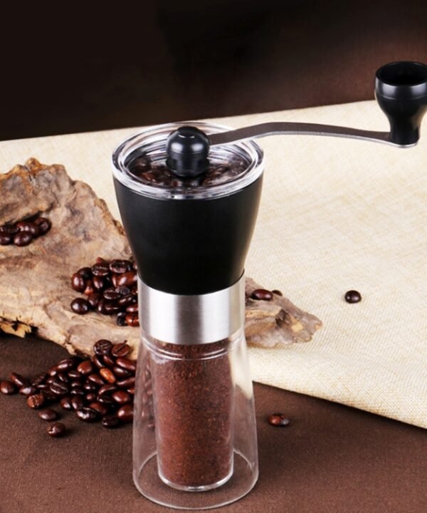 Portable Conical Burr Mill Manual Spice Herbs Hand Grinding Machine Coffee Grinder, Capacity: 36g
