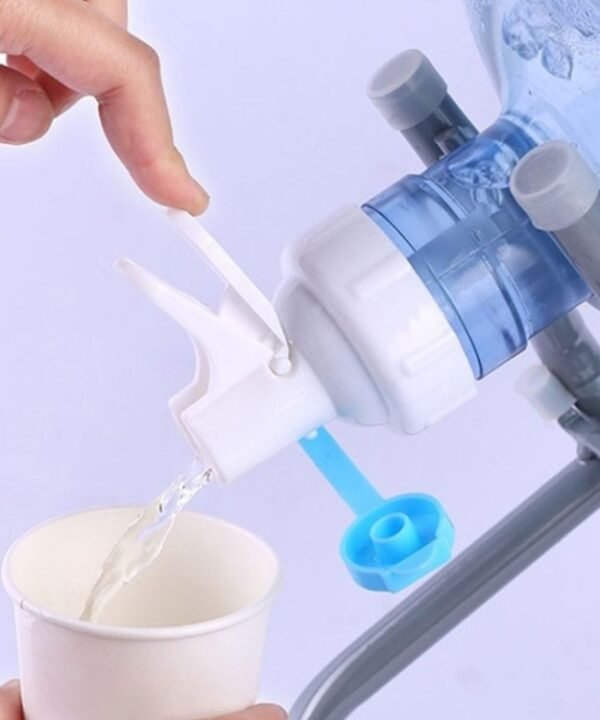 PP Water Bottle Faucet Dispenser Valve for 55mm Crown Top Bottle with Dustproof Cover