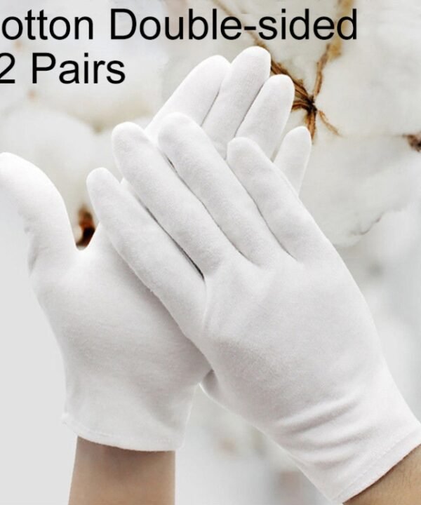 12 Pairs Labor Insurance Work Gloves, Cotton Double-sided