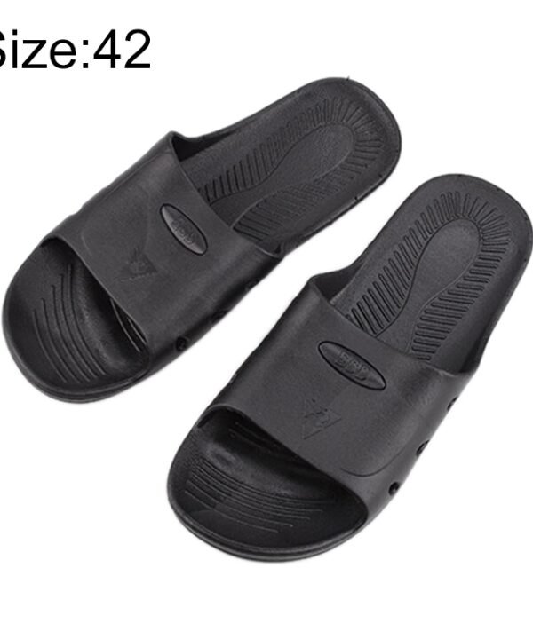 Anti-static Anti-skid Six-hole Slippers, Size: 42, 42 (Black), Size: 42 (Blue)