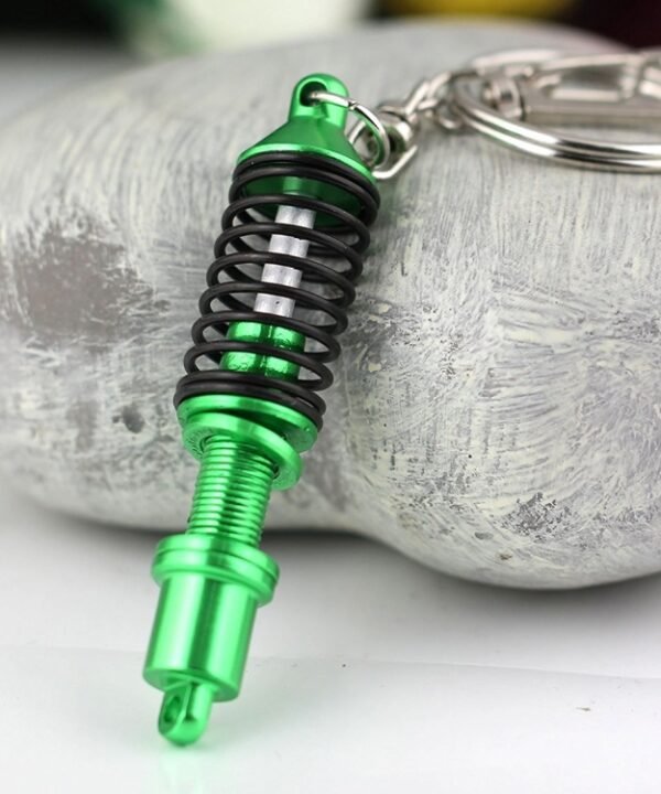 Shock Absorber Keychain Key Ring Holder