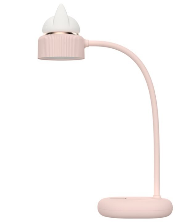 Cat Shape Double Light Source Design LED Desk Night Lamp, Support 3 Brightness Control