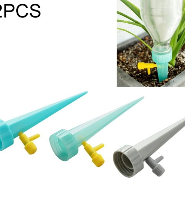 12 PCS Adjustable Valve Automatic Watering Device Water Seepage Device, Random Color Delivery