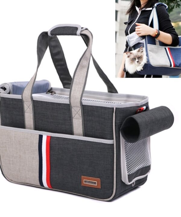 DODOPET Outdoor Portable Oxford Cloth Cat Dog Pet Carrier Bag Handbag Shoulder Bag, Size: 43 x 19 x 26cm, Size: 43 x 19 x 26cm