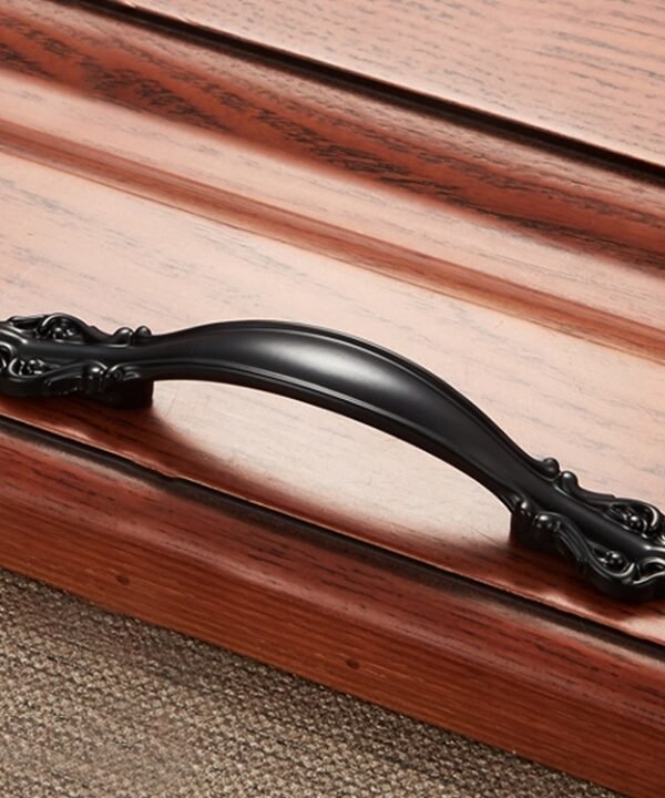 6032A-96 Simple Archaistic Zinc Alloy Handle for Cabinet Wardrobe Drawer Door, Hole Spacing: 96mm