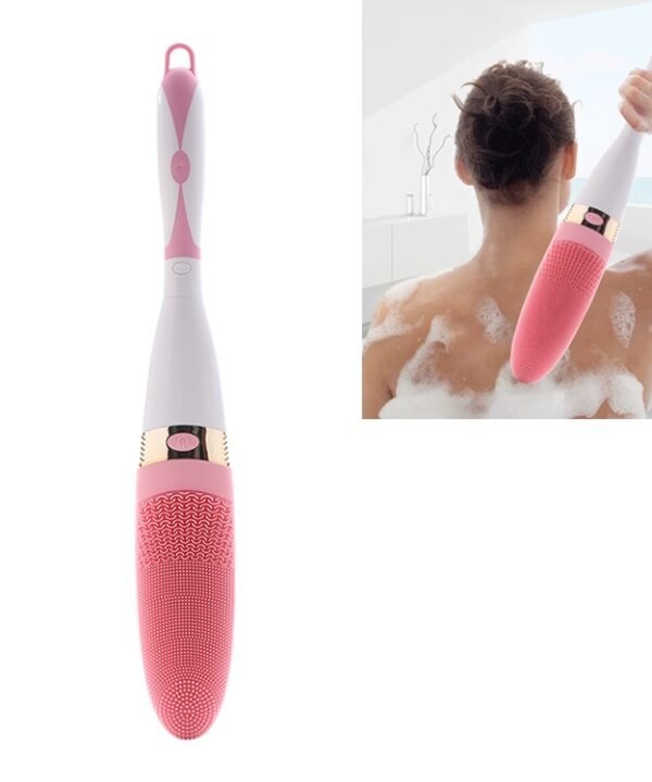 CNaier AE-8381 Household Waterproof Vibration Silicone Electric Massage Bath Body Brush