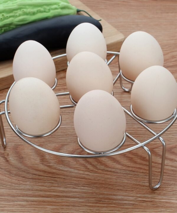 Steamer Rack Basket Egg Vegetable Steaming Trivet for Instant Pot Pressure Cooker, Diameter: 17.5cm, Height: 5.5cm