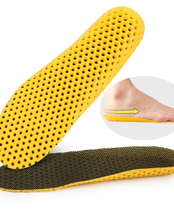 1 Pair Sports Shock Absorption Breathable Soft Thick Sweat Absorbent Insoles for Men / Women, Size: L(41-46 Yards), Size: L(41-46 Yards)