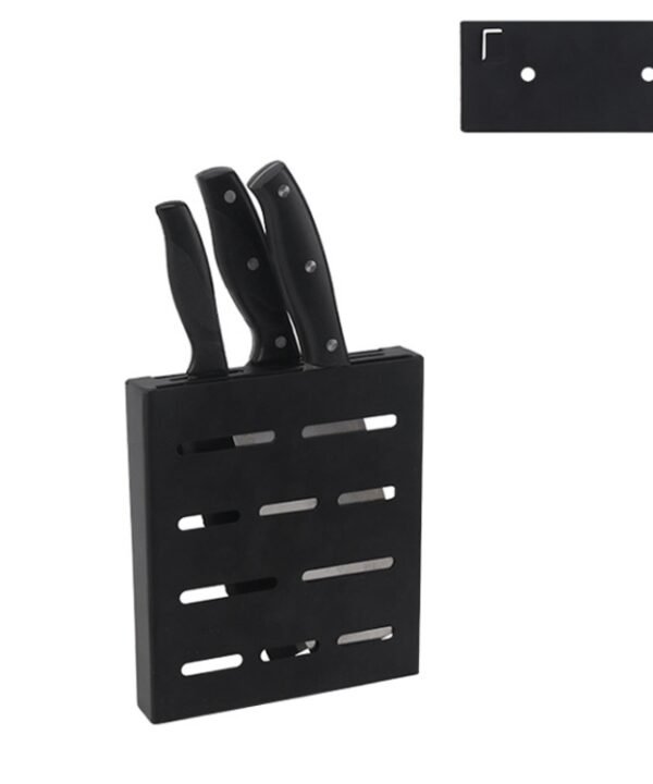Stainless Steel Wall-mounted Kitchen Rack Hanging Kinfe Holder, Kinfe Holder