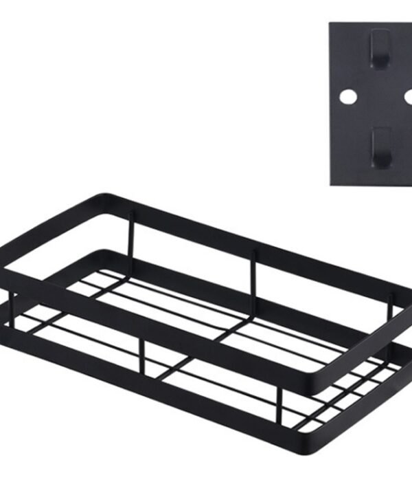 25cm Kitchen Punch-free Wall Mount Seasoning Storage Rack, 25cm