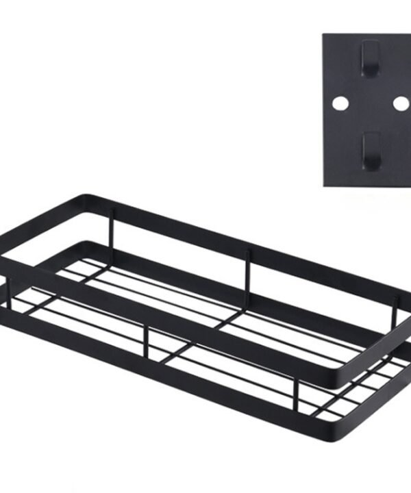 30cm Kitchen Punch-free Wall Mount Seasoning Storage Rack, 30cm