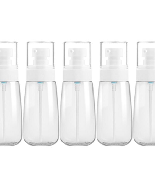 5 PCS Travel Plastic Bottles Leak Proof Portable Travel Accessories Small Bottles Containers, 80ml, 80ml