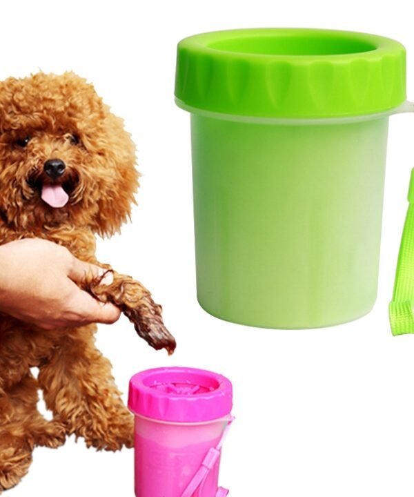 Pet Antiseptic Products Silicone Wash Feet Cleaning Cup Size: S