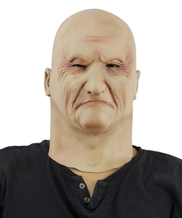 Halloween Festival Party Latex Underworld Boss Frightened Mask Headgear