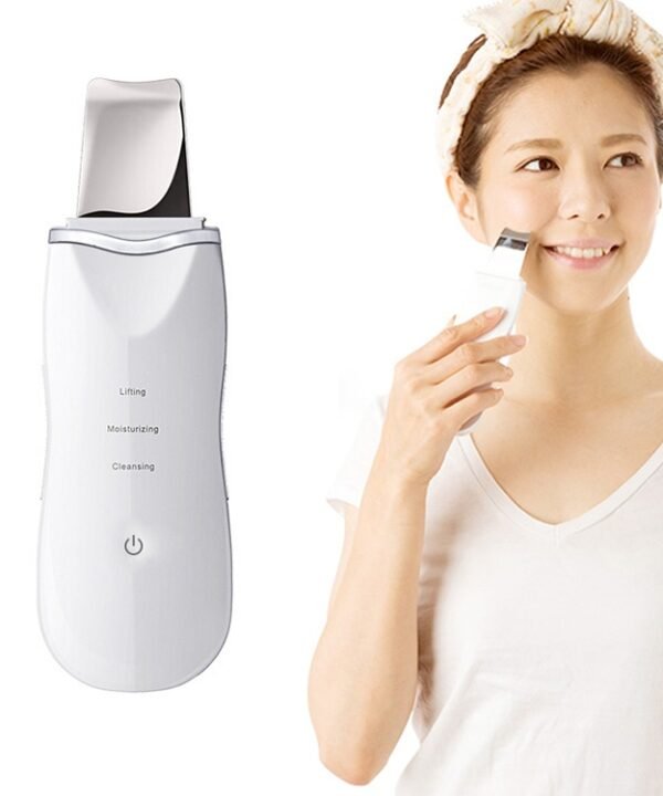 2W Ultrasonic Vibration Face Cleansing Machine Dead Skin Cleaner Scrubber Shovel Tool Face Beauty Instrument