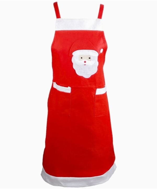 Santa Claus Pattern Christmas Apron