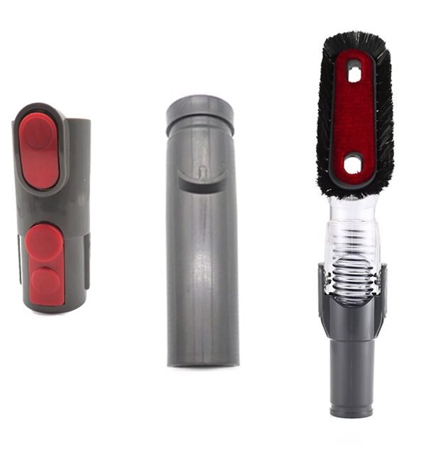 XD996 3 in 1 Handheld Tool Bendable Anti-static Suction Head Kits D931 D928 D907 for Dyson V6 / V7 / V8 / V9 / V10 Vacuum Cleaner