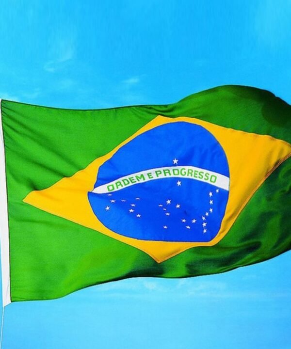 Polyester Material Brazil Flag, Size: 150*90cm