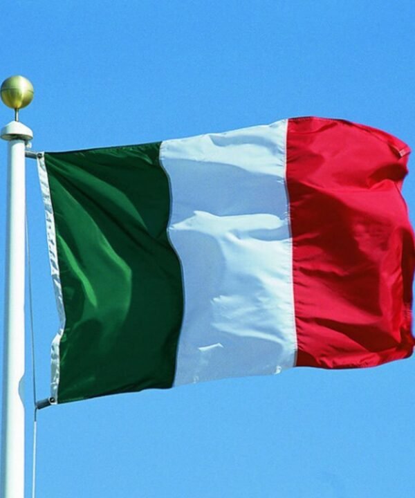 Polyester Material the Italian National Flag, Size: 150*90cm