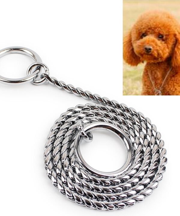 50cm x 3mm Pet P Chain Pet Collars Pet Neck Strap Dog Neckband Snake Chain Dog Chain Dog Collar