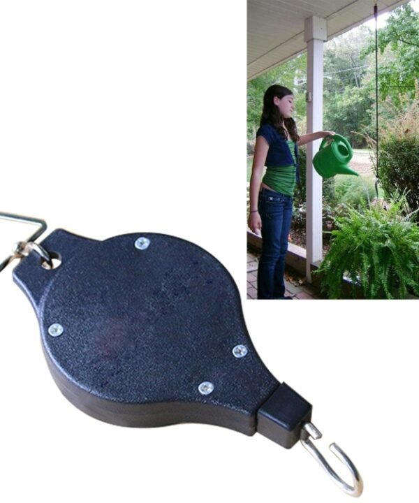 Plant Pulley Adjustable Heavy Duty Hanging Hooks Plant Hangers for Hanging Planters