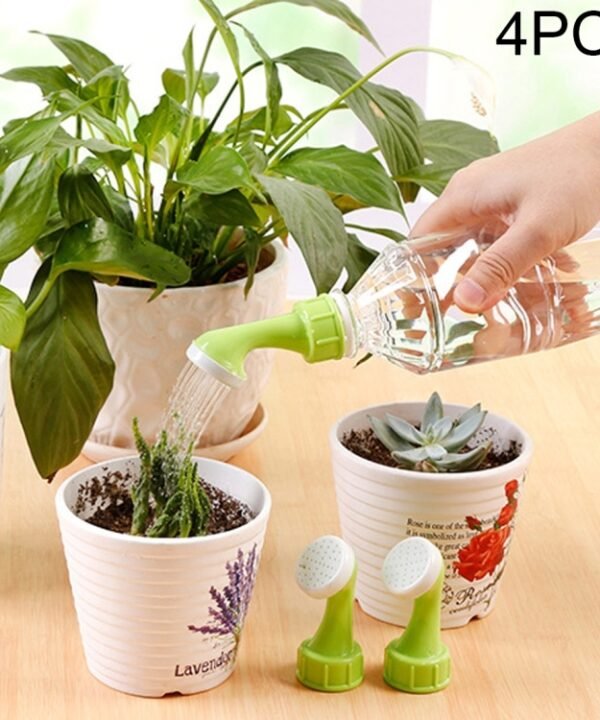 4 PCS Hand Held Portable Water Spray Nozzle Creative Horticultural Flower Supplies Home Potted Watering Machine