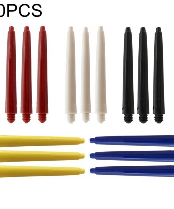 Cavalier 60 PCS Throwing Toy 45mm Shafts Nylon 2BA Dart Shaft, Random Color Delivery