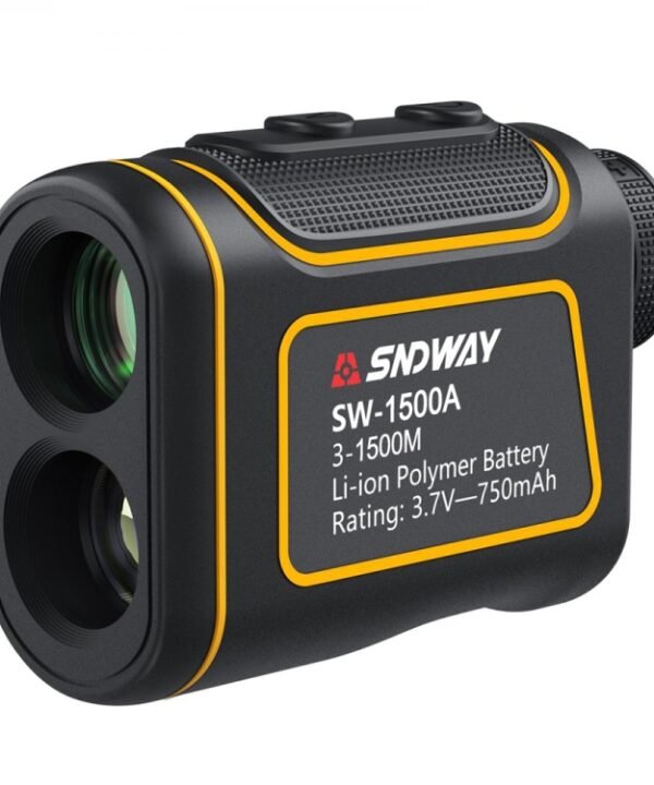 SNDWAY SW1500A Handheld Outdoor Waterproof Telescope Range Finder Distance Measurer, 1500m