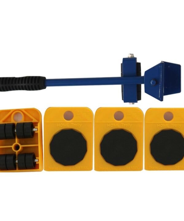 Heavy Furniture Home Trolley Lift And Move Slides Kit 4 Rollers & Furniture Lifter Mover Transport Set
