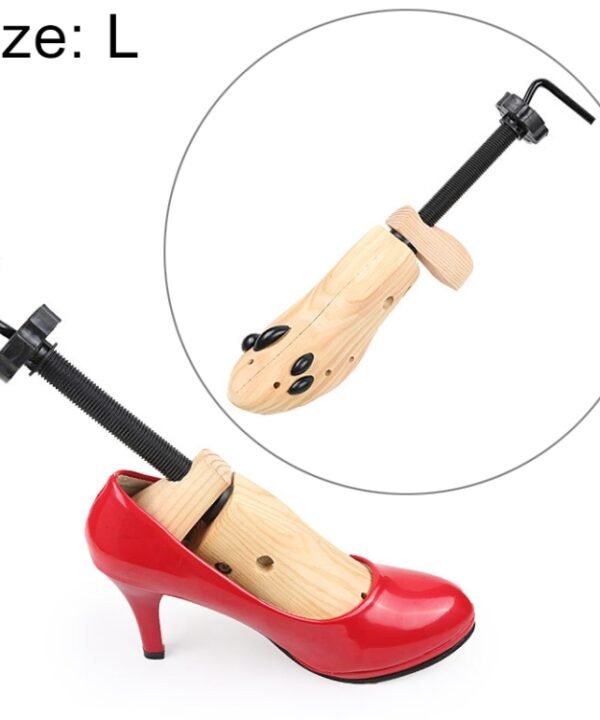 Pine Wood Unisex Fixed Fits Support Stretcher Shaper Shoes Expander , Size: L（42-46Yards）