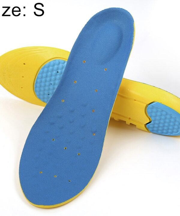 1 Pair Stretch Breathable Absorbent Deodorant  Sports Tourism And Leisure Comfort Cushioning Insole, Size: S(34-36Yards), Size: S(34-36Yards) blue, Size: S(34-36Yards) gray