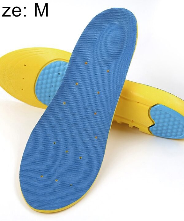 1 Pair Stretch Breathable Absorbent Deodorant  Sports Tourism And Leisure Comfort Cushioning Insole, Size: M(38-40Yards), Size: M(38-40Yards) blue, Size: M(38-40Yards) gray