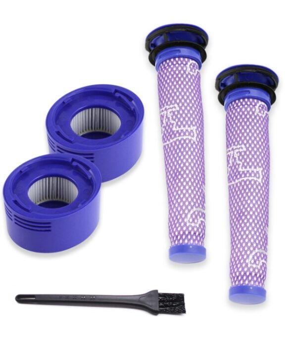 XD936 5 in 1 Pre Filter Core + Rear Filter Core + Cleaning Brush for Dyson V7 / V8  Vacuum Cleaner Accessories