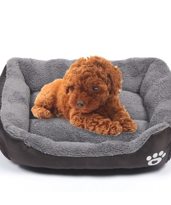 Candy Color Four Seasons Genuine Warm Pet Dog Kennel Mat Teddy Dog Mat, Size: L, 66×50×14cm, Size: L