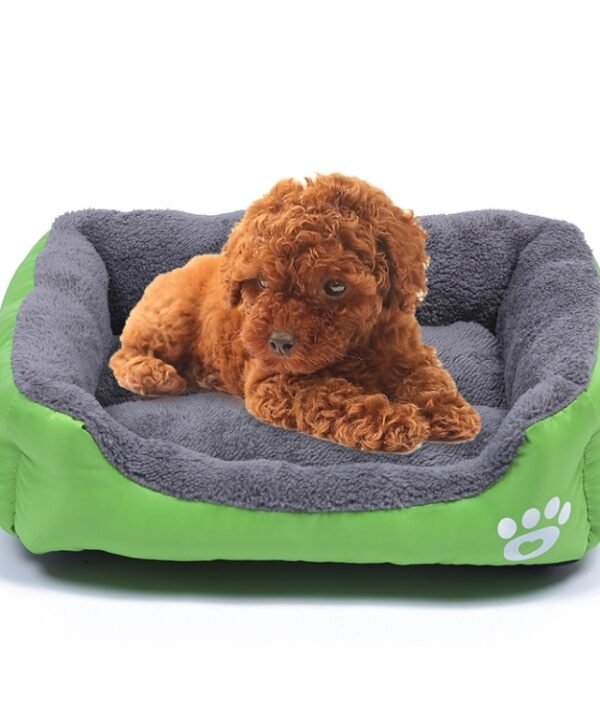 Candy Color Four Seasons Genuine Warm Pet Dog Kennel Mat Teddy Dog Mat, Size: S, 43×32×10cm, Size: S