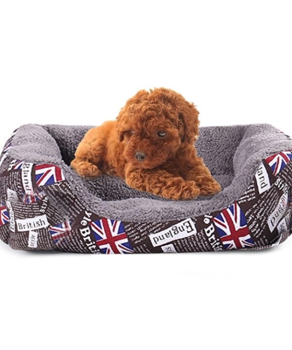 National Flag Four Seasons Genuine Warm Pet Dog Kennel Mat, Size: L, 66×50×14cm, Size: L, 66×50×14cm