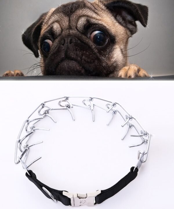 Pet Dogs High Quality Metal Collar Adjustable Chain Specific Training Dogs Chain Collar, Size: 4.0mm*60cm