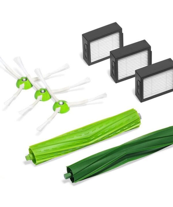 Sweeper Accessories Side Brush Filter Main Brush Set for iRobot Roomba i7 / E5 / E6