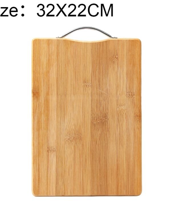 Kitchen Rectangular Bamboo Chopping Block Thickening Cutting Board,  Size: 32cm x 22cm