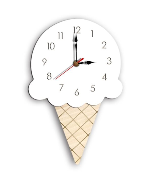 Ice Cream Styling Decorative Wall Clock