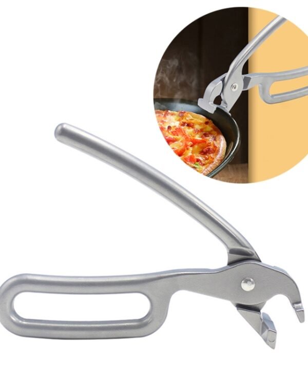 Anti-hot Bowl Dishes Folder Stainless Steel Bowl Clip Universal Kitchen Pots Gripper Pizza Pan Pliers Handle Clip Clamp