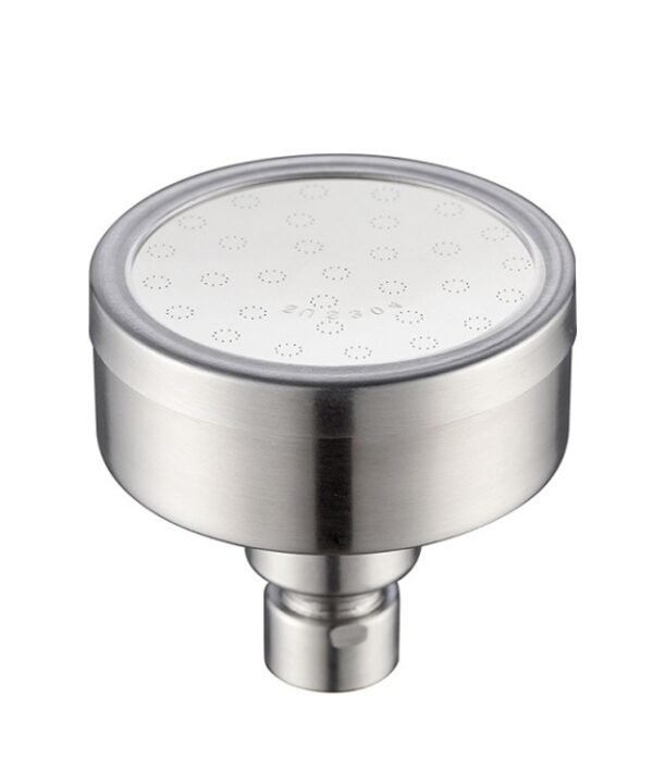 Removable and Washable 304 Stainless Steel Round Pressurized Top Spray Shower Head, Size: 80mm, Pattern C