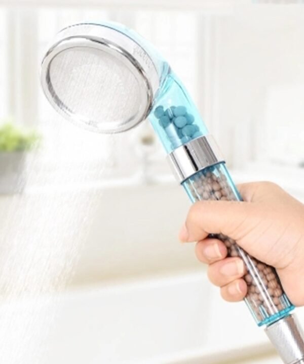 PC Negative Ions Shower Head, Size: Small, Interface:  2cm, Size: Small(Blue), Size: Small(Transparent)
