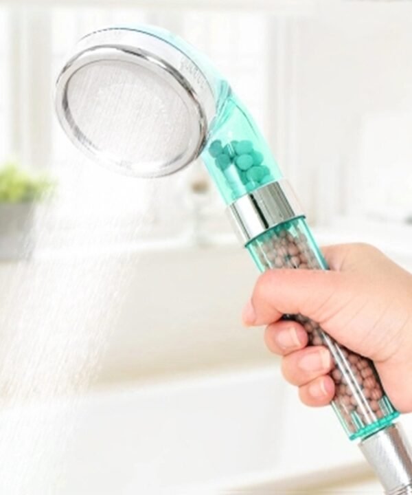 PC Negative Ions Shower Head, Size: Large, Interface:  2cm, Size: Large(Transparent), Size: Large,(Orange), Size: Large,(Blue)